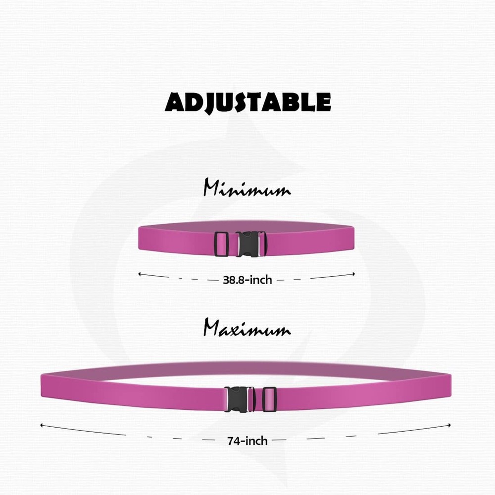 2pcs 74″×2″Luggage Straps for Suitcases,Adjustable Suitcase Str