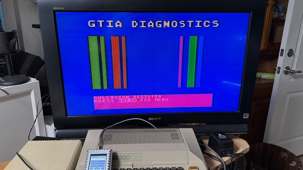 Atari 800 Computer System 48k Working Tested Package w/ 1050Drive S-Drive emul