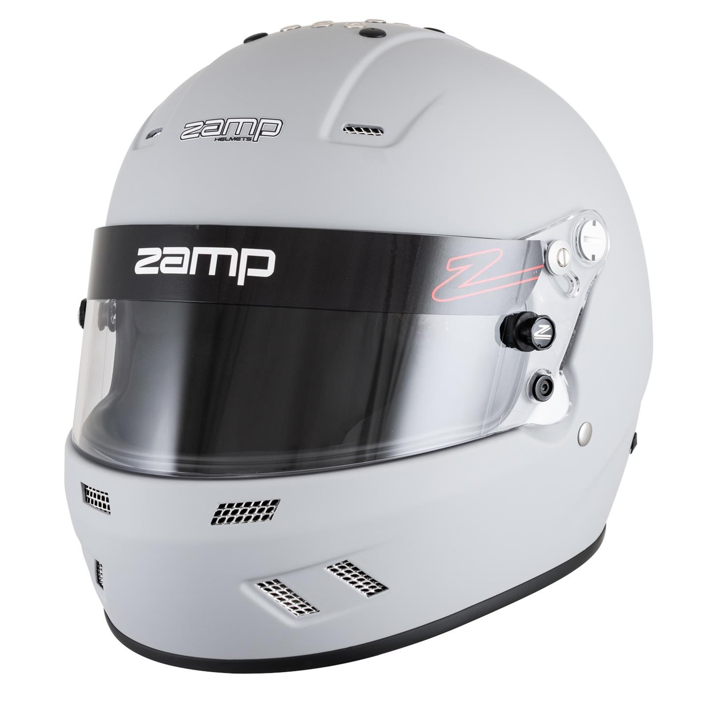 Zamp H78303FL RZ-57V Racing Helmet, SA2025, Matte Black, Large