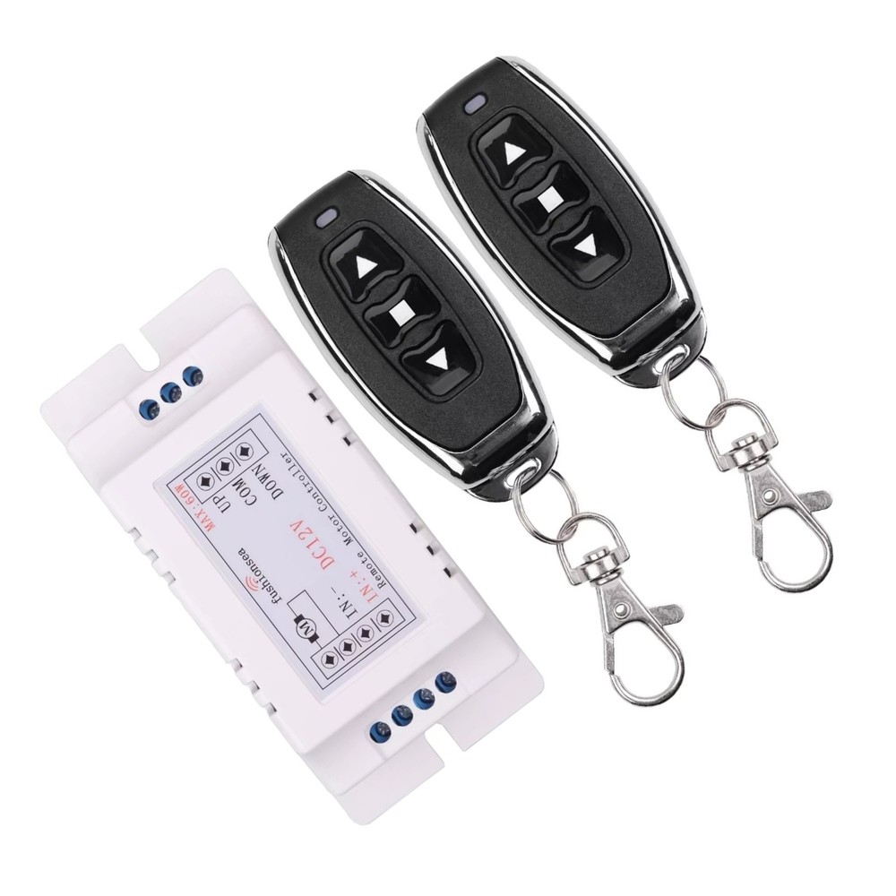 Motor Wireless Remote Switch Universal 2 Channel RF433MHz Remote Control 12V