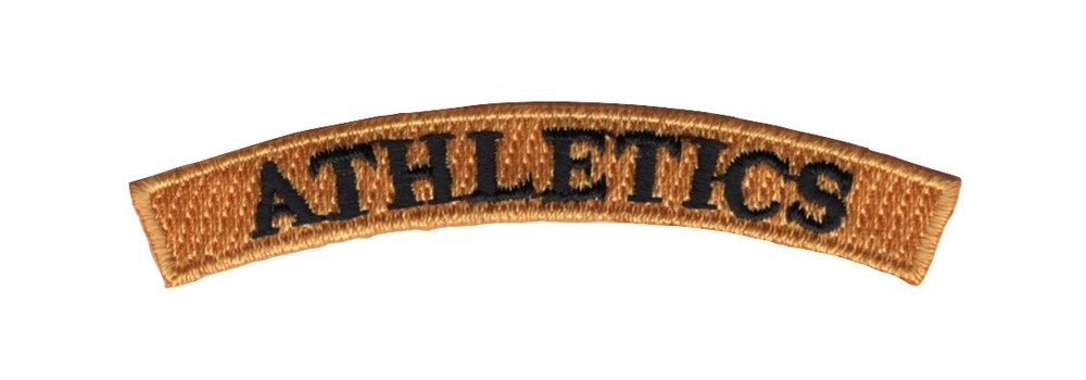 Athletics Rocker Patch