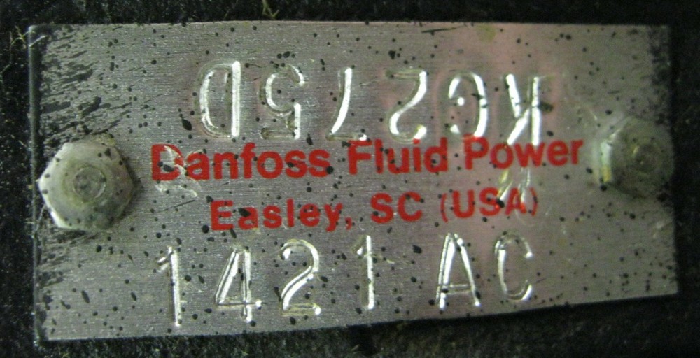 Danfoss KG275D Valve 1421AC