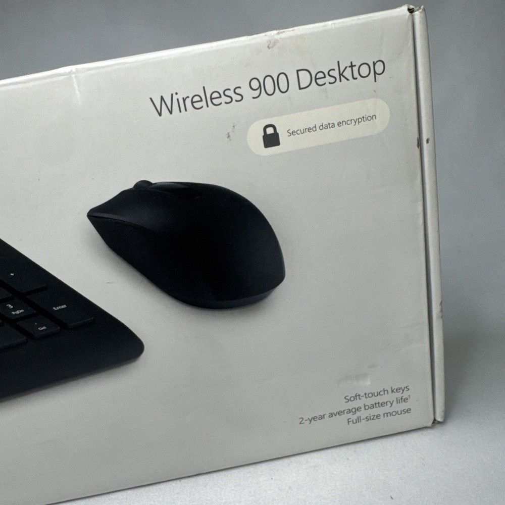 Microsoft Wireless Desktop 900 Keyboard Mouse Combo PT3-00001 Black