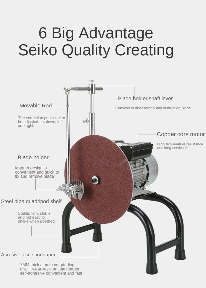 220V Electric Sheep Clipper Blade Sharpener Wool Scissors Grinding Machine//