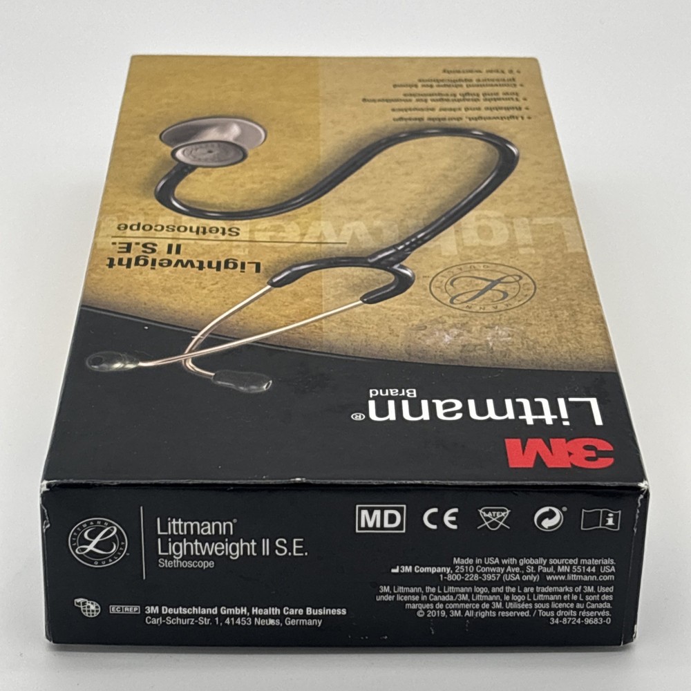 Littmann L2450 Lightweight II S.E. Stethoscope - Black