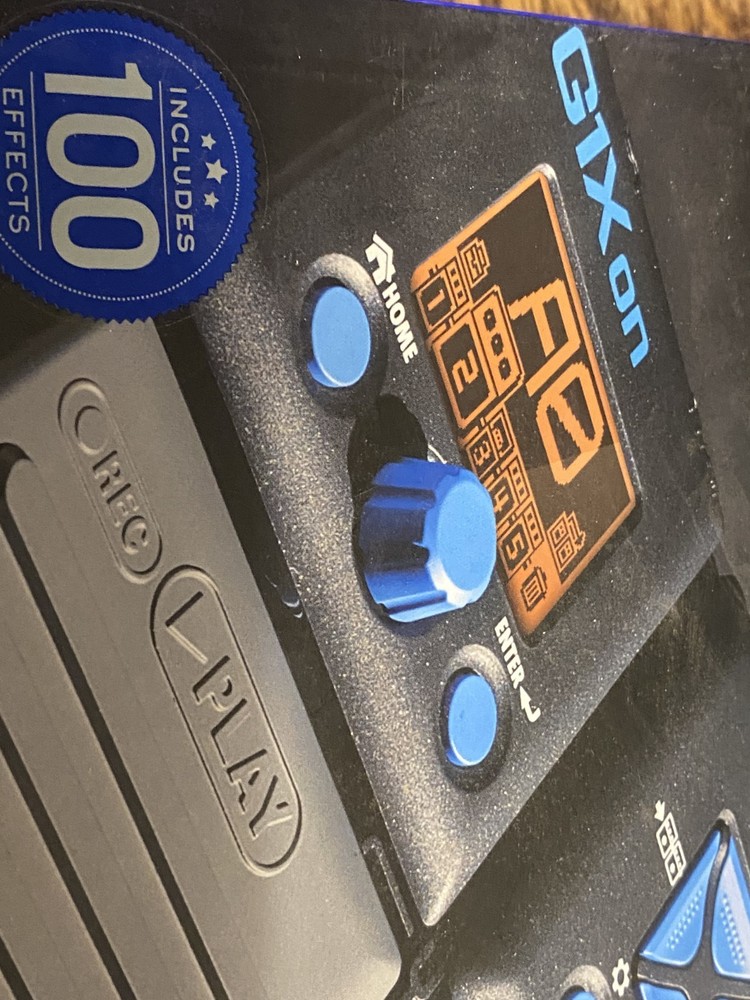 New old stock G1X on Guitar Multi-Effects Processor with Expression Pedal