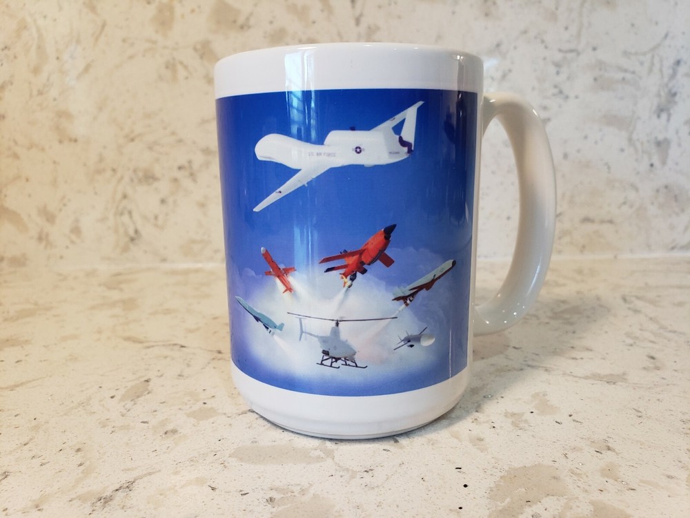 Northrop Grumman Unmanned Systems UMS commemorative 16oz drone mug