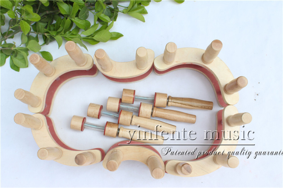 Violin Body Setup Kit: Includes Glue, Clamps for Luthiers