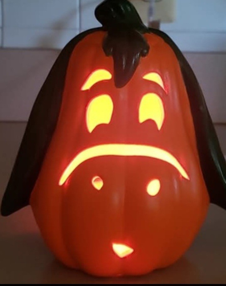 Ceramic Bisque~ Ready to Paint ~ Donkey Pumpkin ~electric Incl.