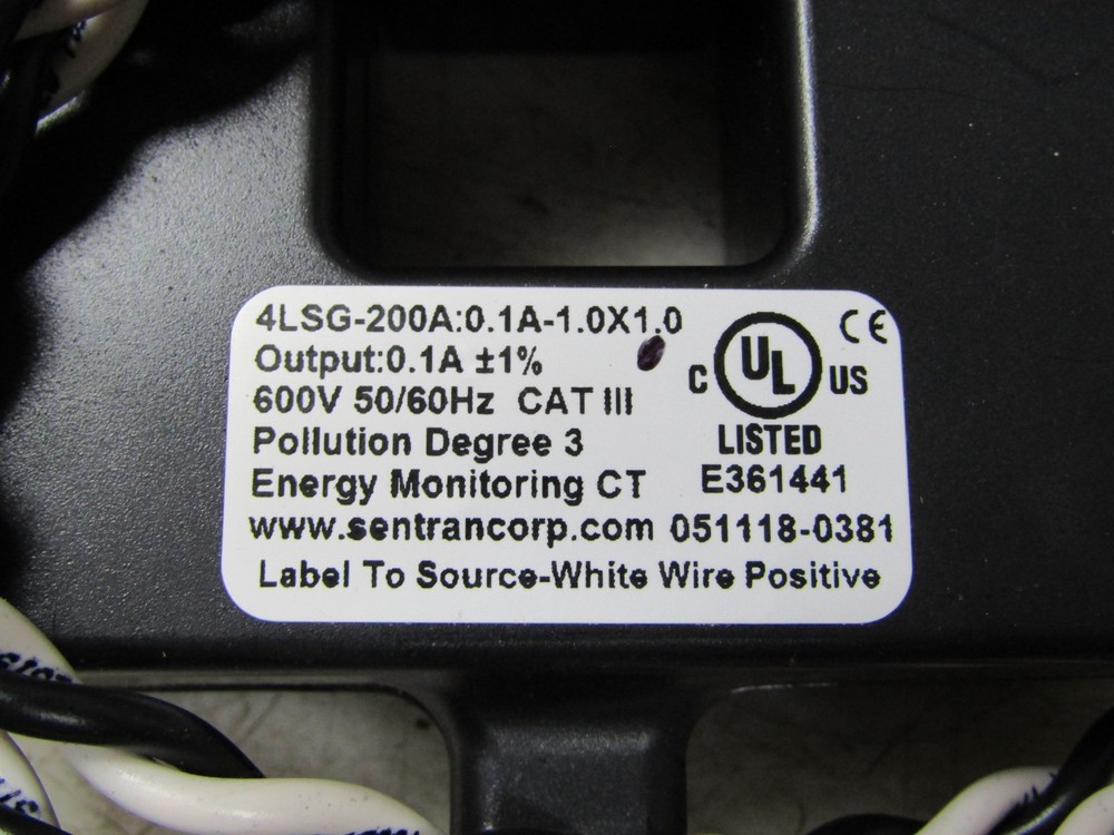 💥NEW LEVITON 200 AMP SPLIT CORE CURRENT TRANSFORMER 600 VAC CTD02-K16
