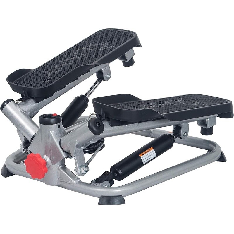 Mini Stepper Exercise Machine Adjustable Resistance Bands Cardio Home Workout US