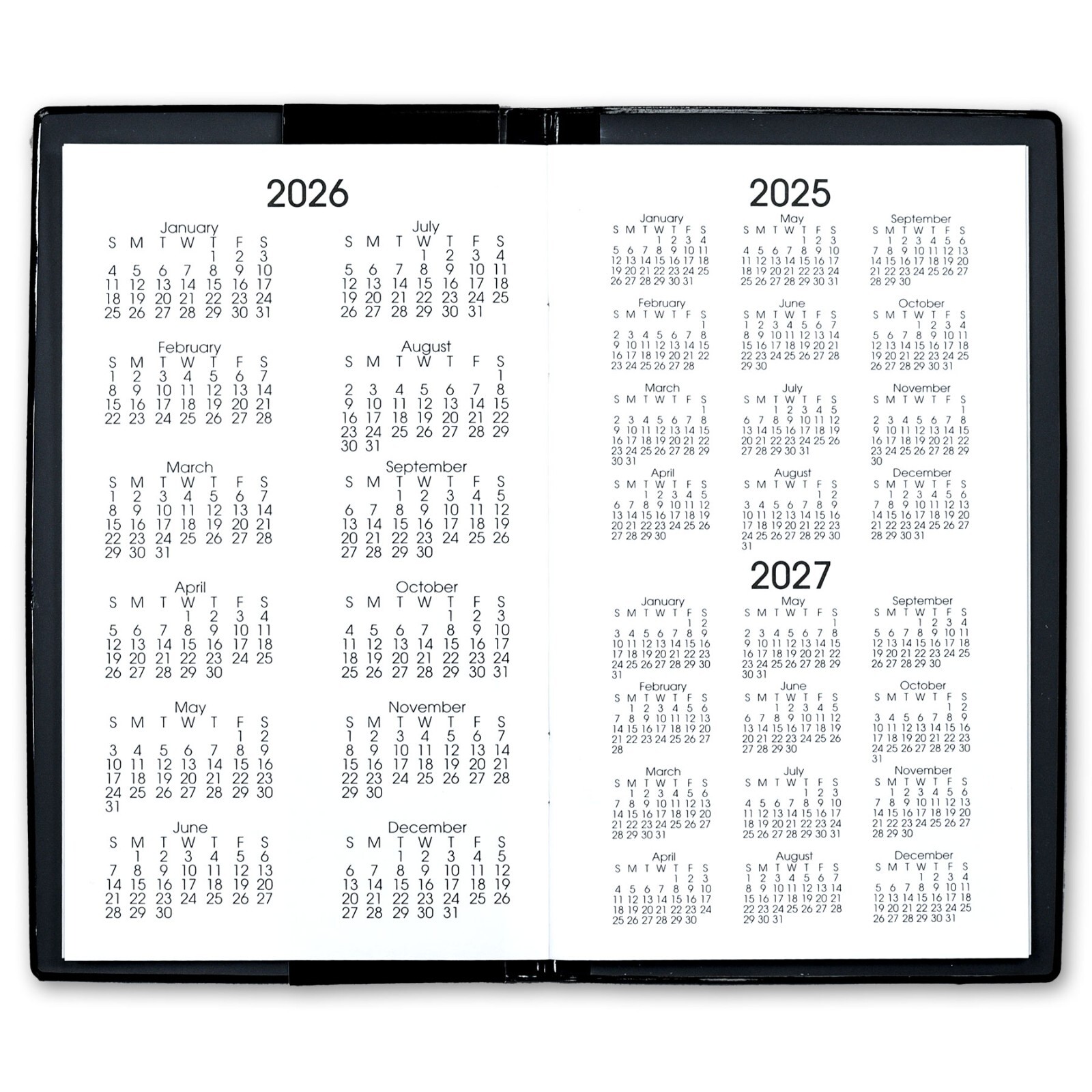 2026 At-A-Glance DayMinder SK53-00 Monthly Pocket Planner, 3-1/2 x 6"