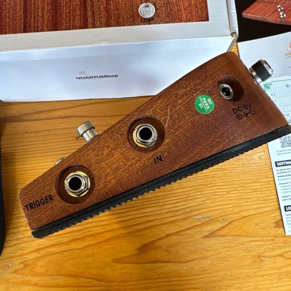 ORTEGA QUANTUMloop Multi Digital Stomp Box Loop Cajon