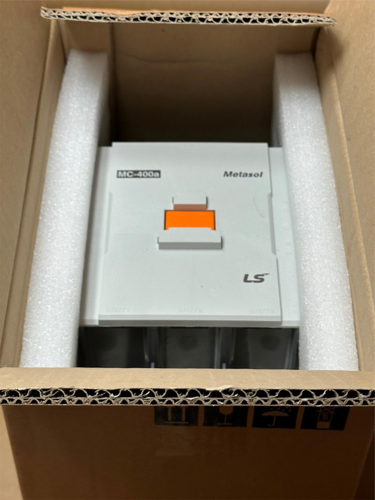 Metasol MC-400A 400A AC Contactor 3P Screw Type 100-240VAC 100-220VDC 2A2B