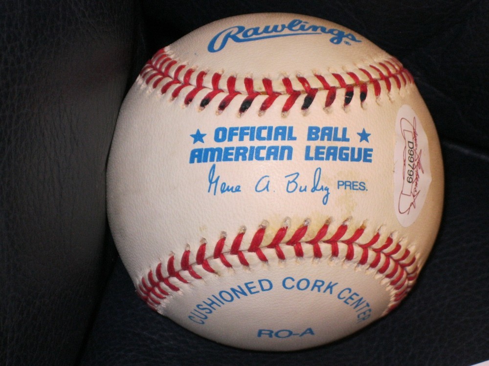 Jerry Coleman Autographed Baseball JSA Certified