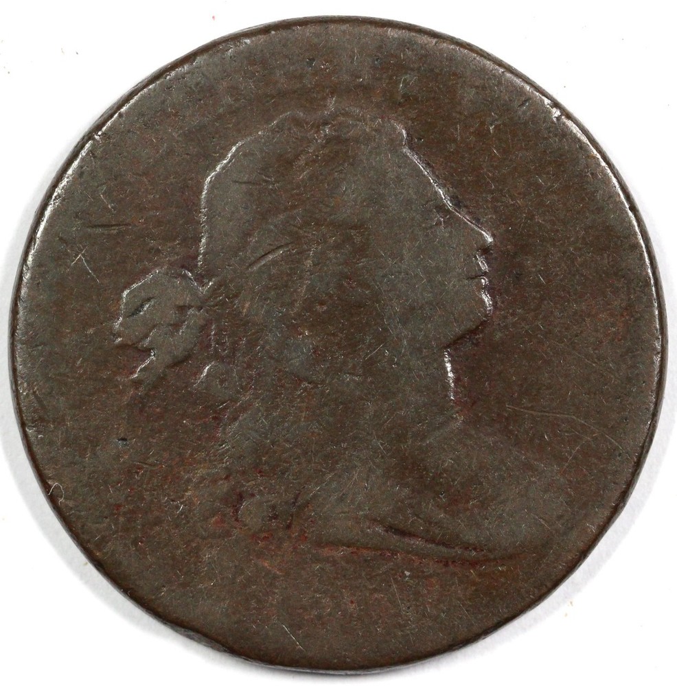1800 1c S-204 Draped Bust Large Cent