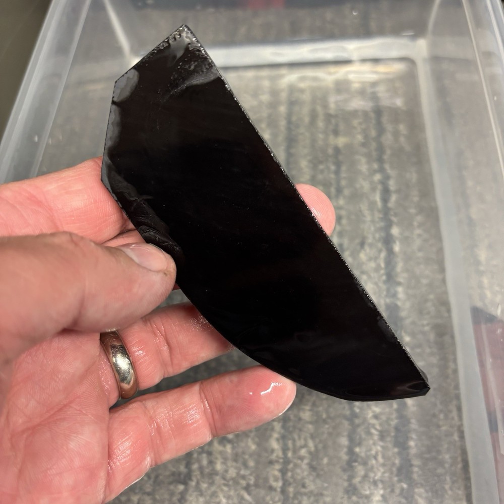 Smoke Clear Flint Knapping Knife Preform Blank 6912