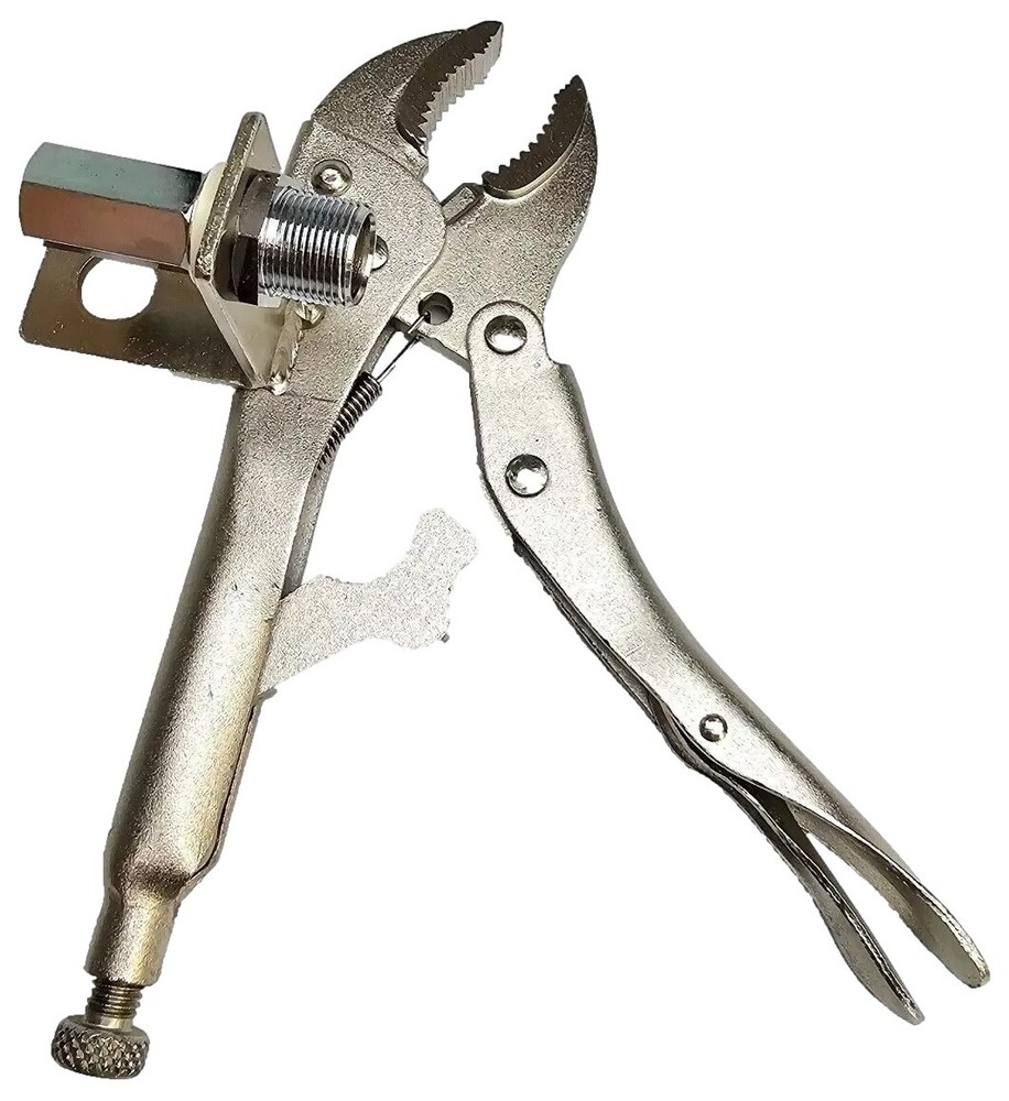 Workman QRVG1 CB Quick Release Locking Vice Grip Antenna Mount w/ SO-239 Stud