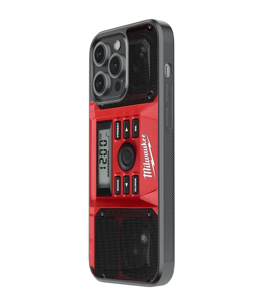 Milwaukee Bluetooth Speaker Premium Soft Rubber iPhone Case