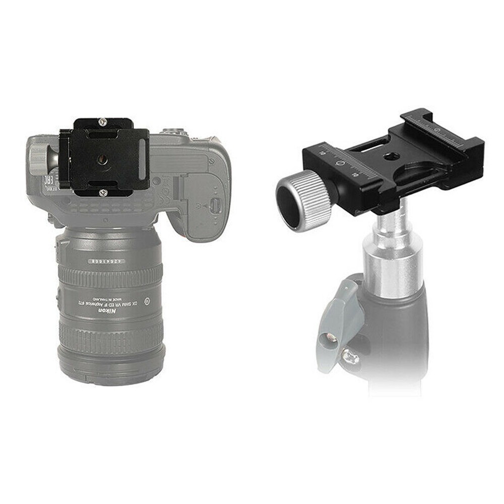 Adjustable Quick Release Clamp Camera Tripod Mount Base For Arca Swiss Plate