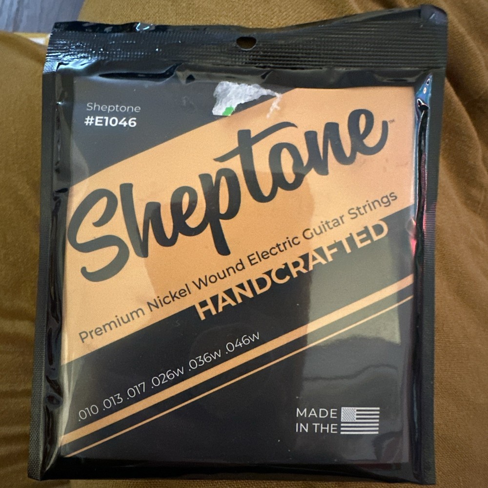 Sheptone Nickel Plated Electric Guitar Strings Regular 10-46 Unopened