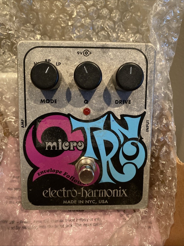 Used Electro-Harmonix Micro Q-Tron Envelope Filter Guitar Pedal