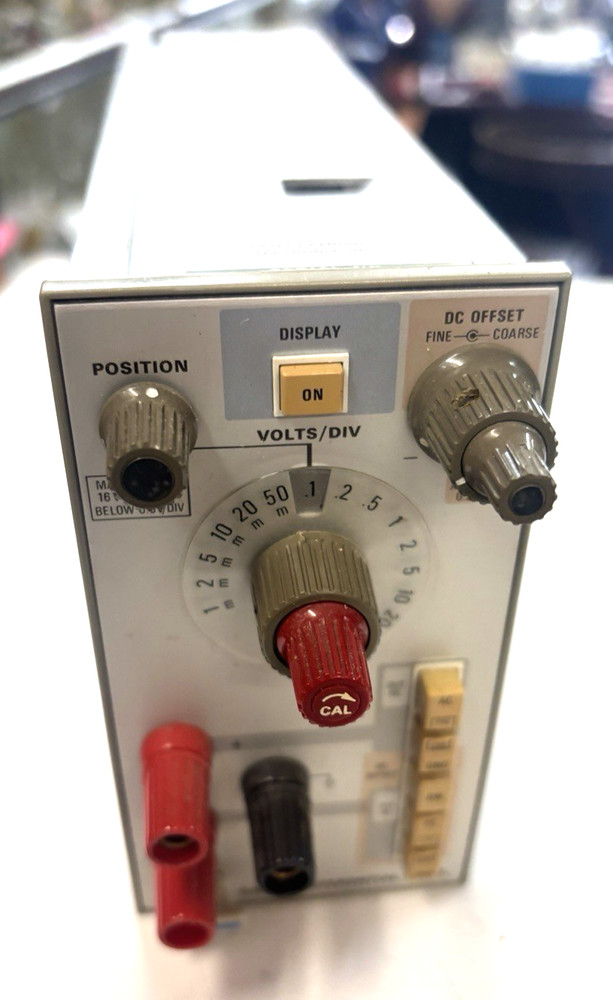 Tektronix 5A19N Differential Amplifier Plug in Unit