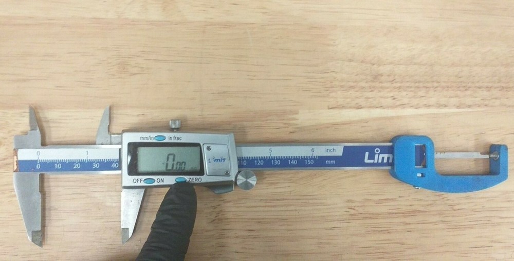 BRAKE DISC THICKNESS MEASURING TOOL FOR DIGITAL CALIPER