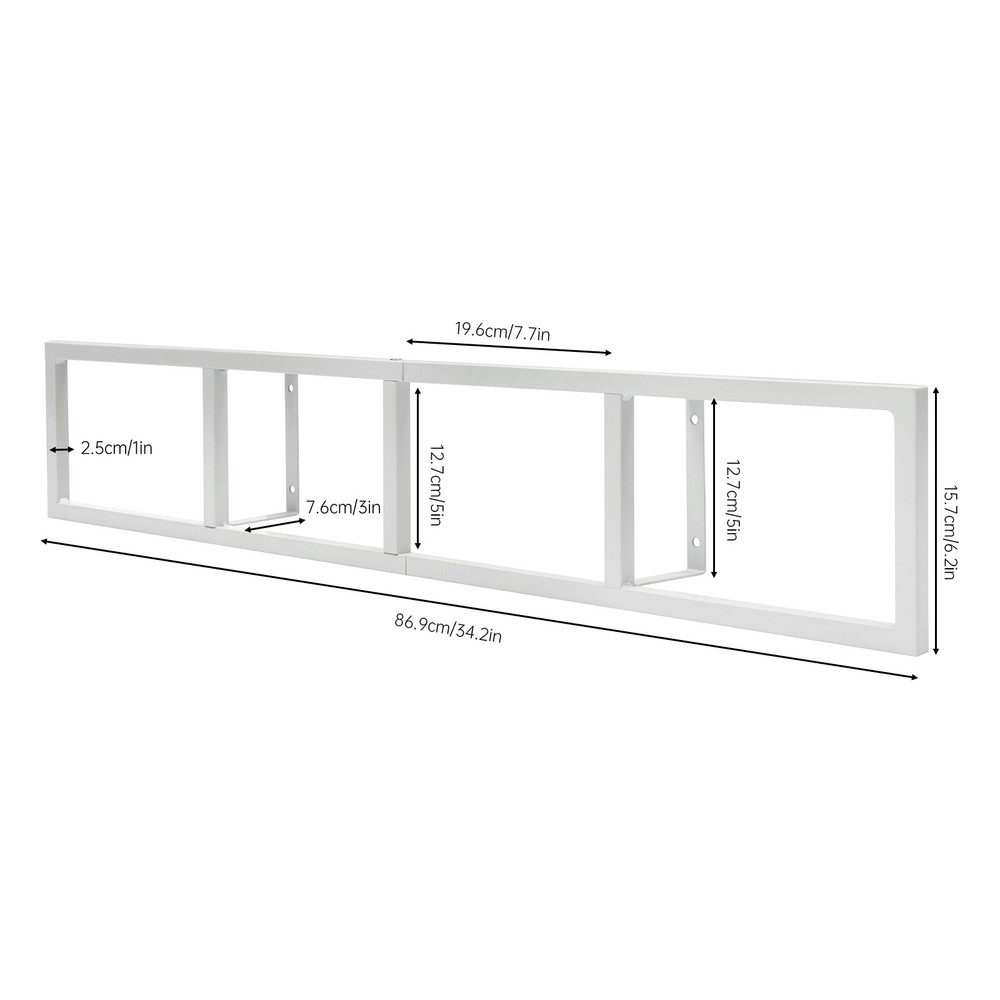 3pcs Storage Rack Organizer Box Holder Stores CD Disk Case Media Display Shelf