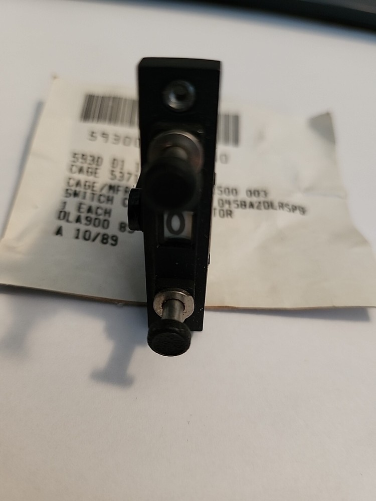 Janco Code Indicating Wheel Switch D45BA2DLRSPB, NSN 5930-01-154-7210, NOS.