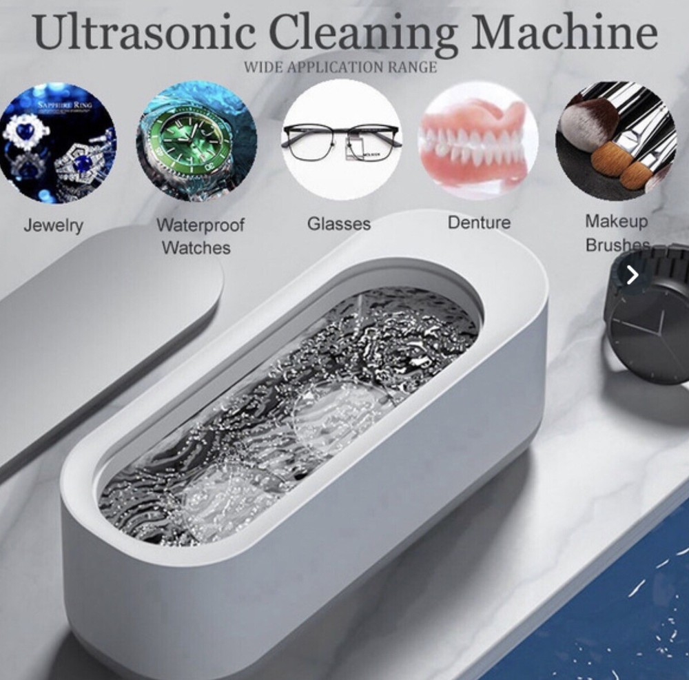 ultrasonic cleaning Machine 45000 Hz With 4oz Cleaning Solution