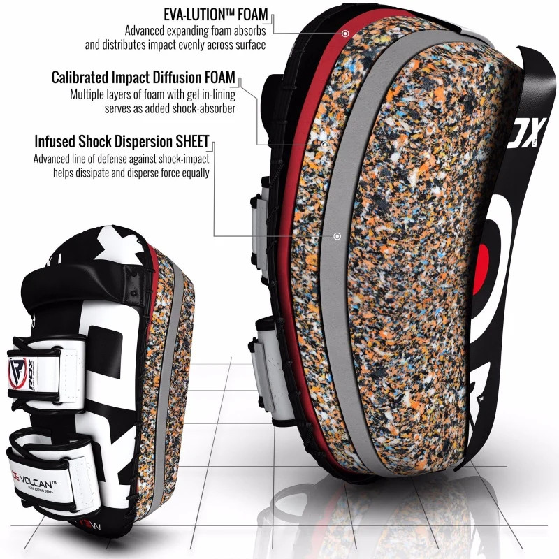 Rdx Arm Pad King White/Black