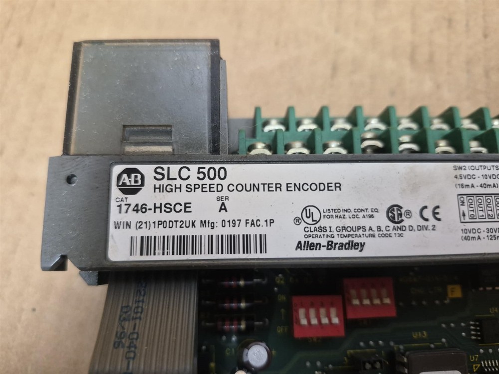 Allen Bradley SLC500 High Speed Counter Encoder Cat. No. 1746-HSCE