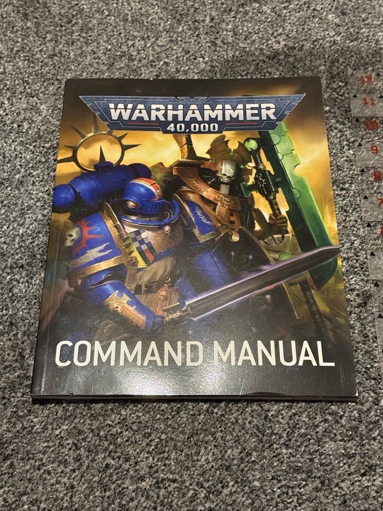 Warhammer 40K 9th edition command manual (Games Workshop)