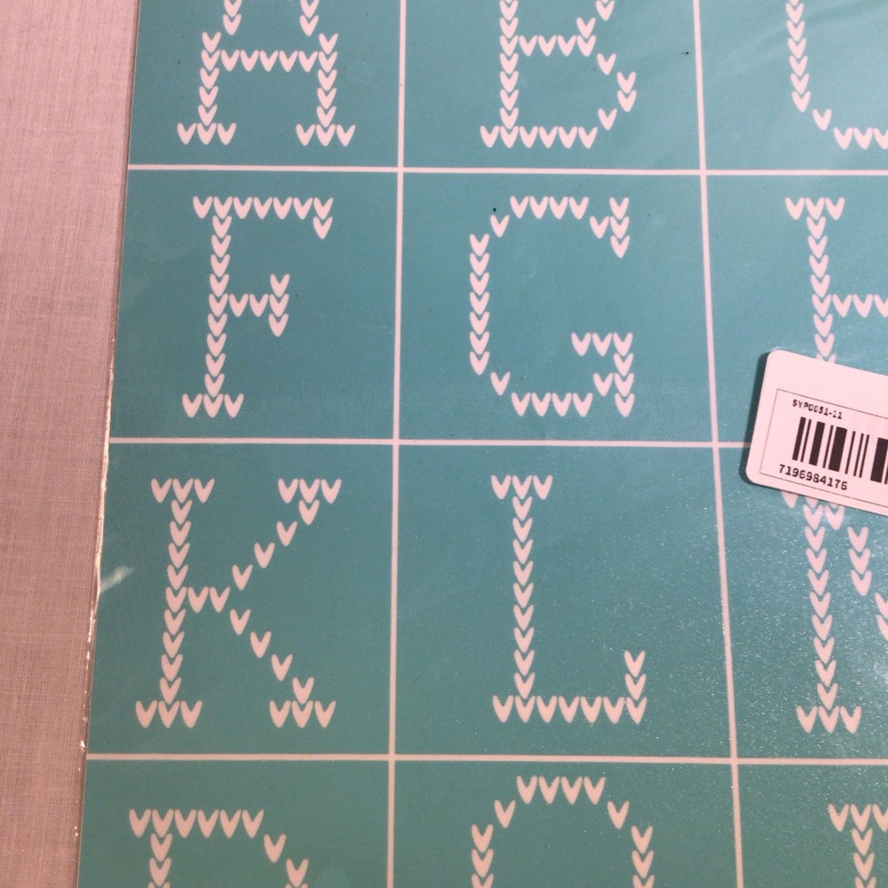 Chalk Transfers 4 Different Alphabets