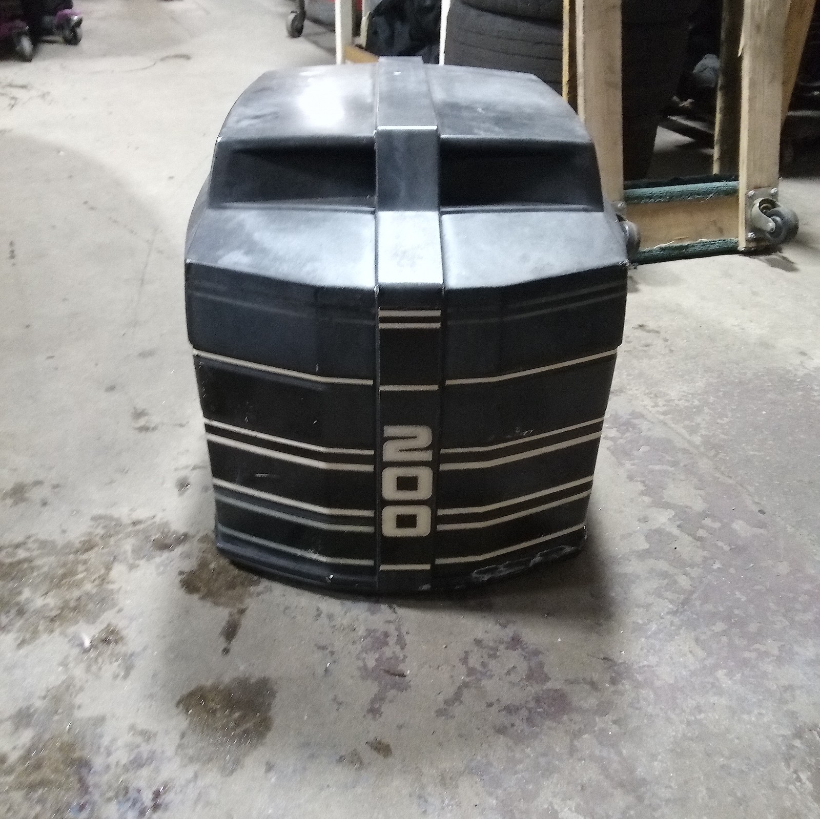 MERCURY OUTBOARD 2.5 L V-6 200 HP XRI Offshore ENGINE MOTOR COVER COWL SS1