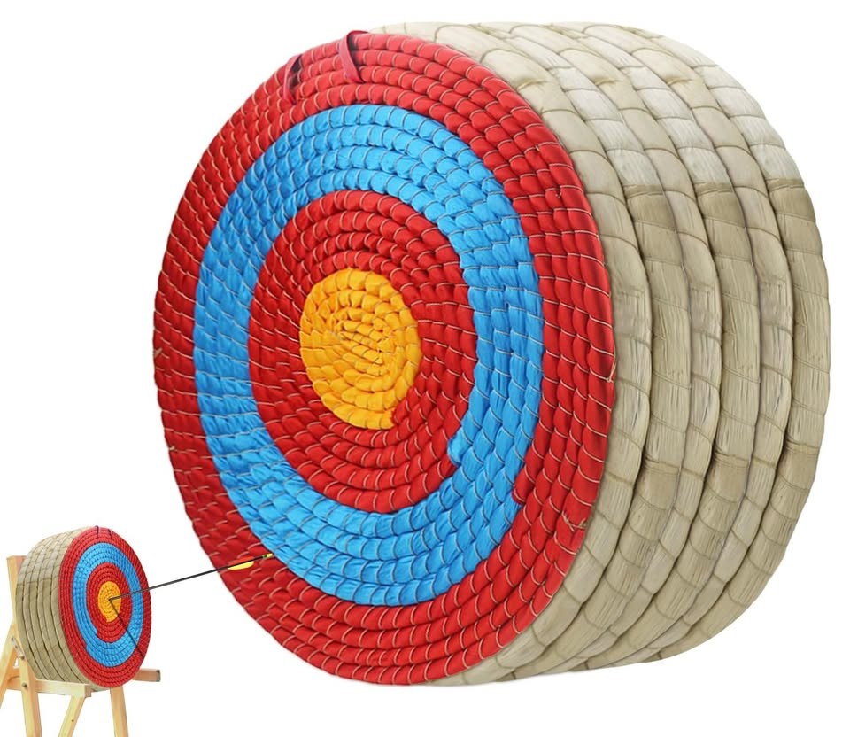 Large Traditional Hand-Made Archery Target