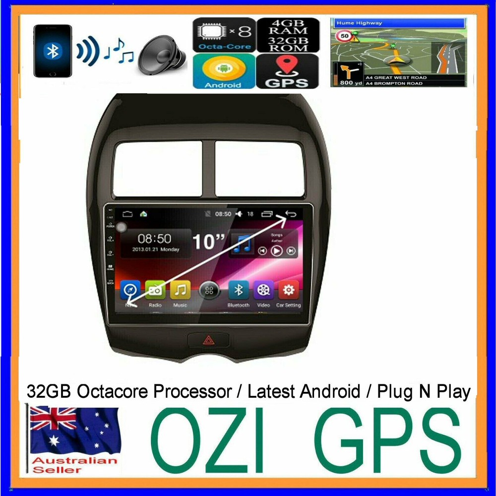 PEUGEOT 4008 2012-13 GPS BLUETOOTH HEAD UNIT APPLE CARPLAY ANDROID AUTO +CAMERA