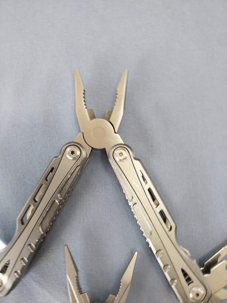2 high quality multi tool pliers scissors nice screw driver saw