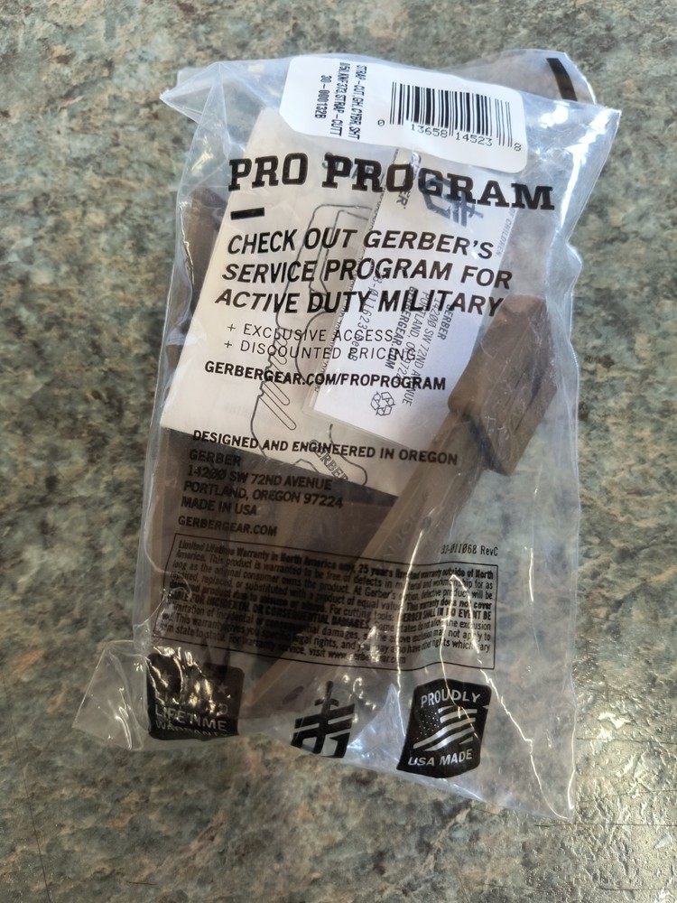 Gerber Safety Strap Cutter NEW