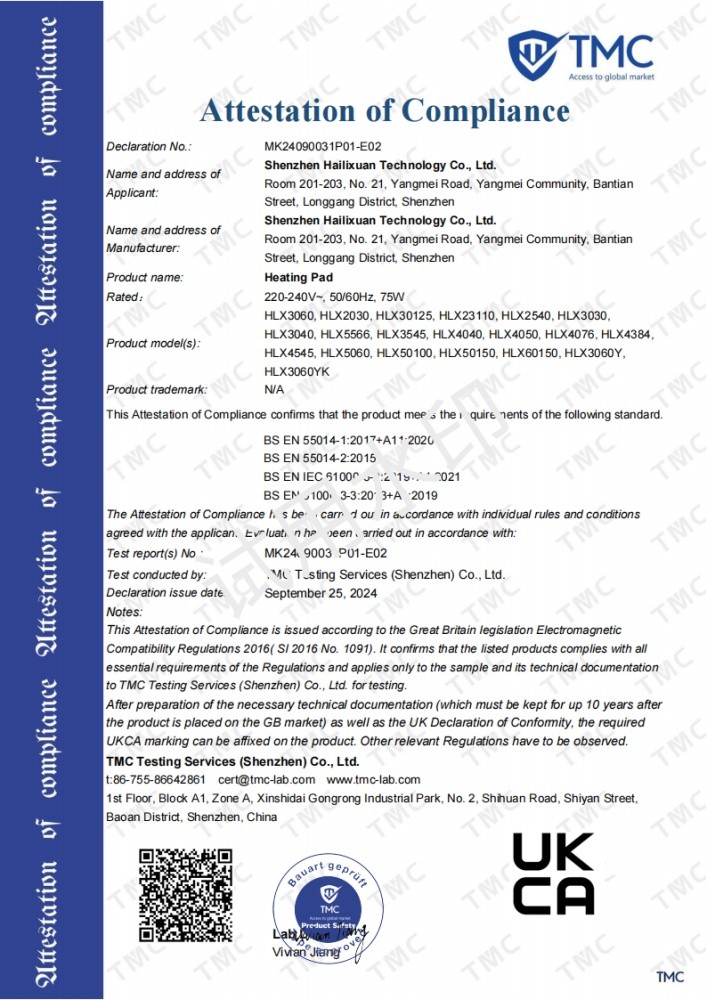 Electric Heating Pad for Pain Relief with 10 Temperature Settings, Auto Shut-Off