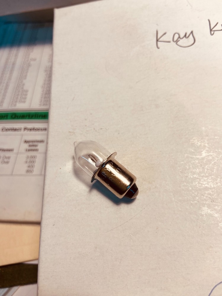 4.8V .75A Flash Light bulb lamp for 6-Volt (4 battery) Lantern