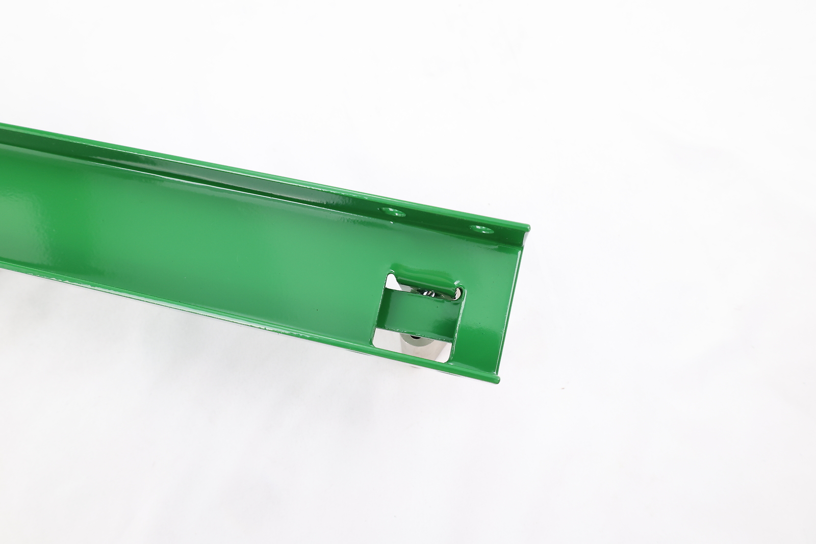 GREEN 3 Place Weedeater Trimmer Racks For OPEN Landscape Truck&Trailer w/ Lock