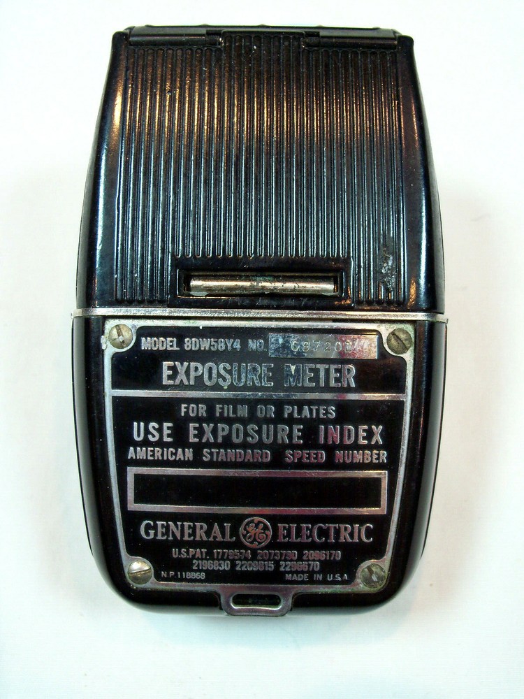 Light Meter GE General Electric Exposure Model 8DW58Y4 - TESTED