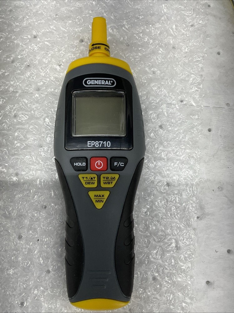 EP8710 Calibratable Multi-Function Digital Psychrometer, Wet Bulb Capable wit...
