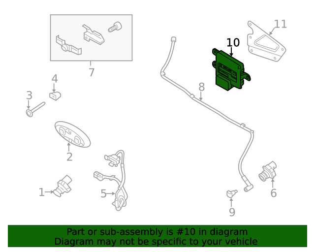 Genuine Ford Control Module DL3Z-19H405-A