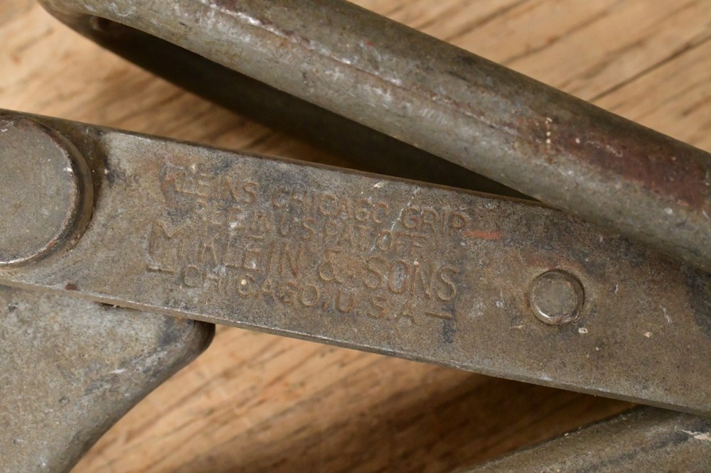 Vtg 1950's Bell System M Klein & Sons Cable Puller Wire Rope 3-55