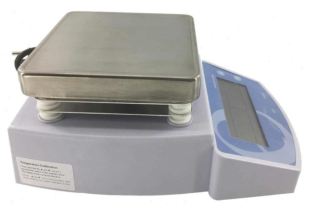 Heating Magnetic Stirrer with Programmable Stirring Time Temperature Probe 2L