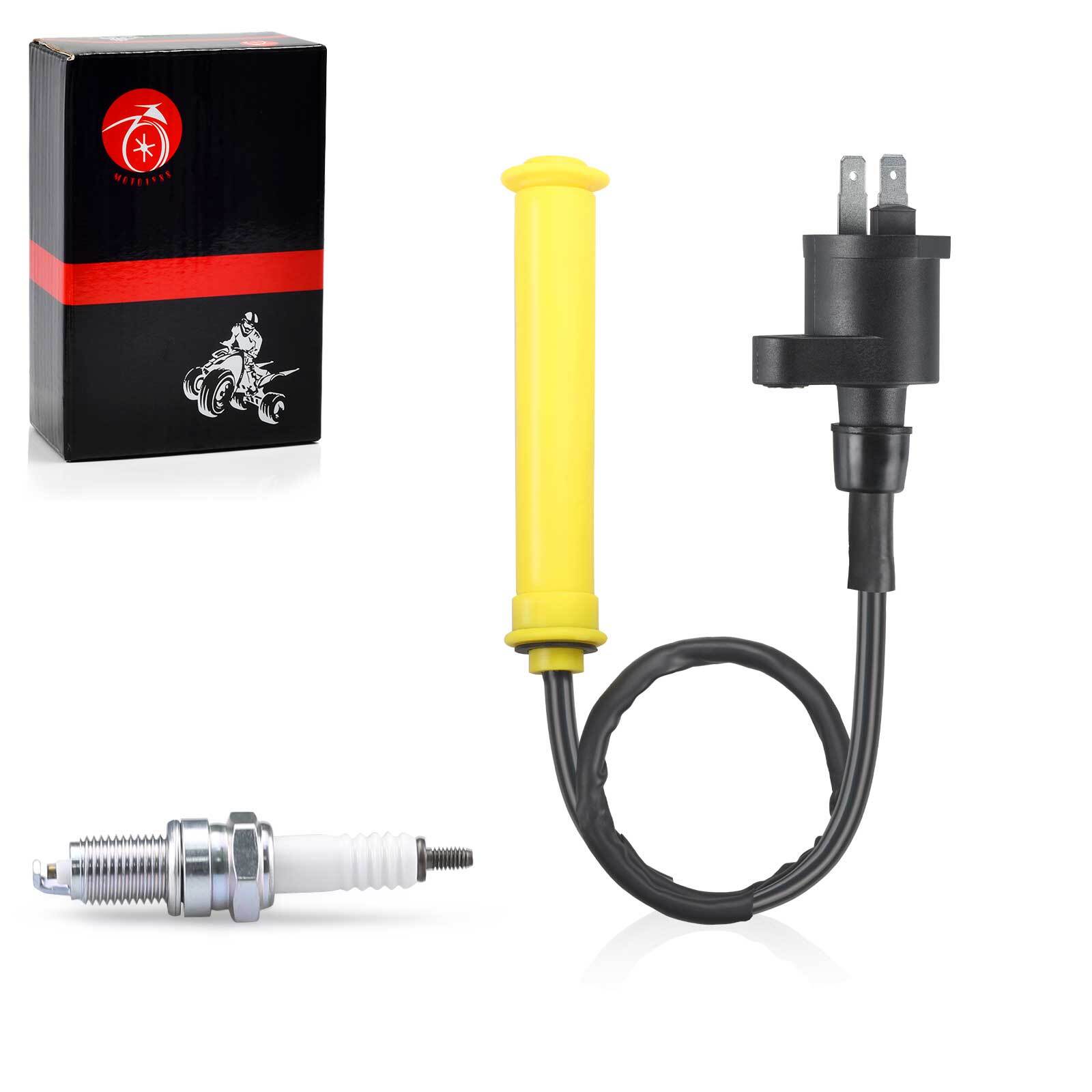 1996 1997 1998 1999 2000-2004 for Honda XR250R Ignition Coil & Spark Plug w/Cap