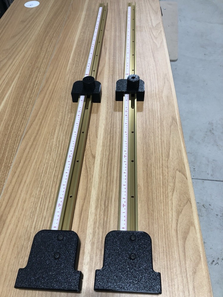 Parallel Guides for PowerTec Guide Rails and Track Saws